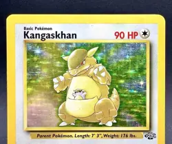 MP-/HP+ Kangaskhan Pokemon Card | Vintage Holo Rare | 1998 WoTC Jungle Set 5/64 - Image 4