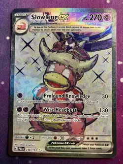 Slowking ex - 238/193 - Pokemon Paldea Evolved Full Art Ultra Rare Card - Image 1
