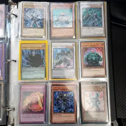 YuGiOh Folder Binder Holo Collection + loose cards Bundle - Image 3