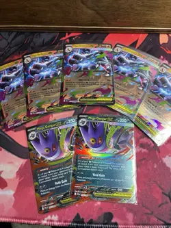 Pokemon TCG Charizard EX Gengar EX Lot Of 7 Cards NM - Image 1