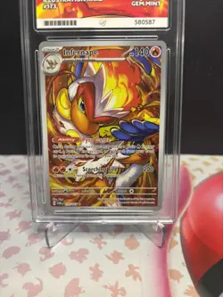 ACE 10 Infernape 173/167 Twilight Masquerade Illustration Rare Pokemon Card TCG - Image 3