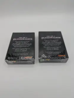 Magic The Gathering Black Planeswalker 30 Card Deck MTG 2008 - Lot Of 2 - Image 2