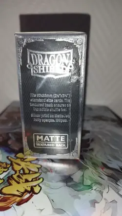 Limited Edition 100 Sleeves Dragon Shield 25th anniversary Matte Art carte card - Image 3