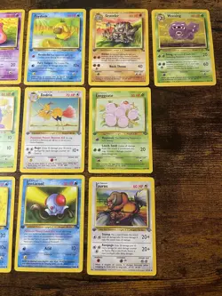 Pokemon TCG Vintage WOTC Rare 1st Edition Card Lot of 13 Cards LP-MP - Image 2