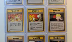 Pokemon Mixed Sets Japanese Old Back Trainer Cards Lot GLOSSY Rare No Symbol 👀 - Image 5