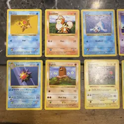Pokemon TCG Base Set Shadowless Lot 10 Cards - Image 3