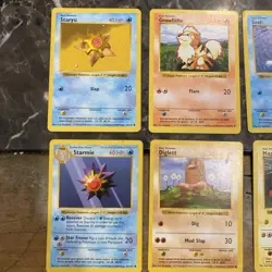 Pokemon TCG Base Set Shadowless Lot 10 Cards - Image 5
