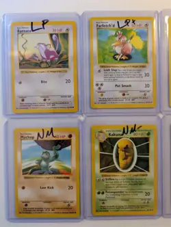Shadowless Pokemon Card Lot Base Set 1999 WOTC All Near Mint or LP - Image 3