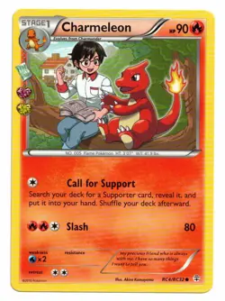 Pokemon Card: Charmeleon RC4/RC32 XY Generations Radiant Collection Rare! EX - Image 1