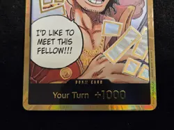 Gold DON!! Card OP13 Gol D. Roger (Carry On His Will) One Piece TCG English NM/M - Image 4