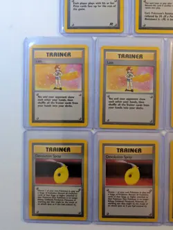 ALL RARES! 👀 Base Set Team Rocket Shadowless 1999 Pokemon Card Lot WOTC Lass! - Image 3