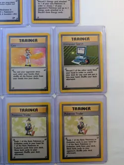 ALL RARES! 👀 Base Set Team Rocket Shadowless 1999 Pokemon Card Lot WOTC Lass! - Image 5