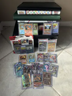 Pokemon Card Lot Collection Vintage & Modern (151, XY, EX, Etc) Graded + Binders - Image 1