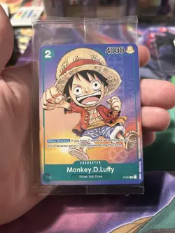 One Piece Card Game - Monkey D. Luffy Anime Expo 2023 Promo P-037 Sealed No Foil - Image 2