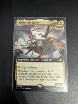 Shalai and Hallar (Extended Art) Commander: March of the Machine Regular mtg - Image 1