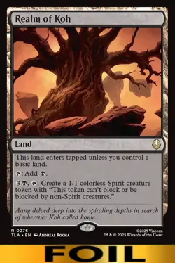 1x - Realm of Koh - FOIL - Avatar: The Last Airbender - NM MTG - Image 1