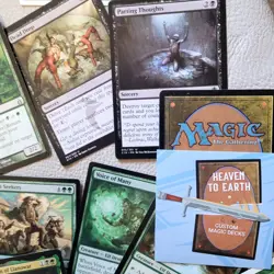 Whole COMMANDER Magic Deck MTG - Abomination of Llanowar */* ELF Tribal ELVES - Image 5