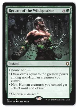 Return of the Wildspeaker 831 CLB MTG NM - Image 1