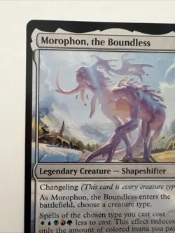 Morophon, the Boundless Commander Masters Regular for sale online - Image 2