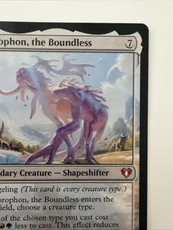 Morophon, the Boundless Commander Masters Regular for sale online - Image 3