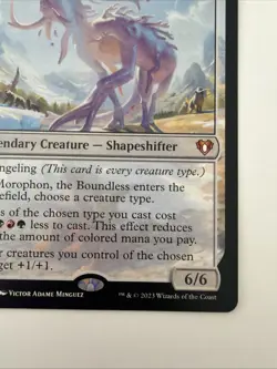 Morophon, the Boundless Commander Masters Regular for sale online - Image 4