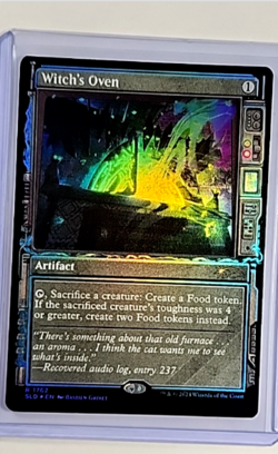 2024 MTG Magic The Gathering SLD Secret Lair Showcase Foil #1762 Witch's Oven - Image 1