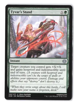 Tyvar's Stand #190 Phyrexia: All Will Be One NM - Image 1