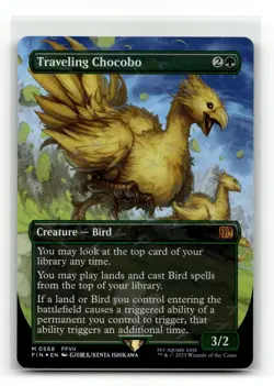 Traveling Chocobo (Borderless) (Chocobo Track Foil) 568 Foil M FINAL FANTASY - Image 1