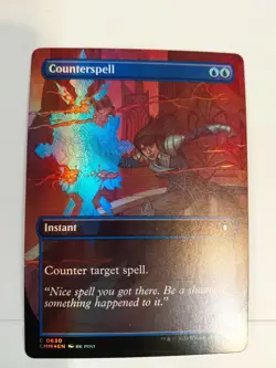 Counterspell (Borderless) Commander Masters Foil - Image 1