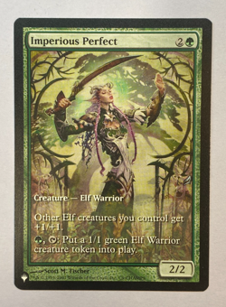 MTG - Imperious Perfect - NM - The List - Image 1