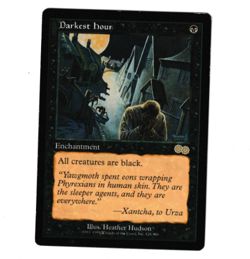 1x Darkest Hour Light Play MTG Magic - Image 1