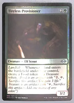 Tireless Provisioner - Foil - 180 - Modern Horizons 2 (MH2) MTG - Image 1