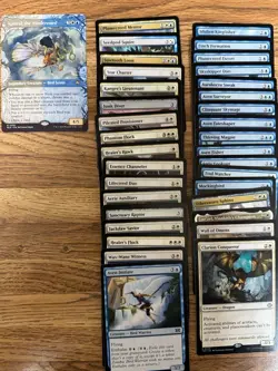 Kastral, the Windcrested Commander Deck Birds Tribal MTG Magic EDH Azorius Alt - Image 3
