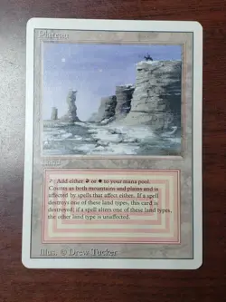MTG Plateau Revised LP dual land vintage magic - Image 1