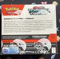 Pokemon TCG Temporal Forces Booster Box With Protector - Image 4