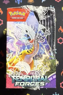 Pokemon TCG Temporal Forces Booster Box With Protector - Image 5