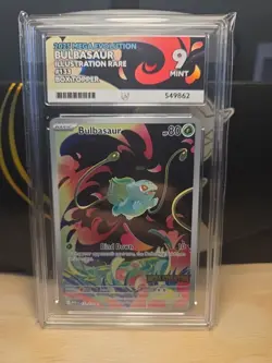 Bulbasaur 133/132 ACE 9 PROMO STAMPED Illustration Rare Mega Evolutions Pokemon - Image 1