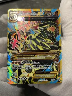 Pokemon TCG Primal Groudon EX 97/98 Ancient Origins Full Art Ultra Rare DMG - Image 3