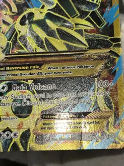 Pokemon TCG Primal Groudon EX 97/98 Ancient Origins Full Art Ultra Rare DMG - Image 4