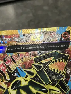 Pokemon TCG Primal Groudon EX 97/98 Ancient Origins Full Art Ultra Rare DMG - Image 5