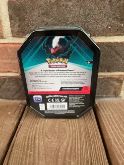 FACTORY SEALED-Pokemon TCG: Darkrai Triple Whammy Collector's Tin-BRAND NEW - Image 2