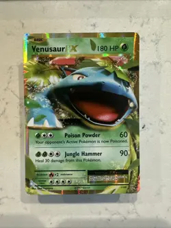 Pokemon TCG Venusaur-EX XY Evolutions 1/108 Holo Holo Rare EX 2016 Pokemon- LP - Image 1