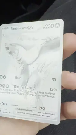 Pokemon TCG Reshiram EX White Flare English Holo Ultra Rare 173/086 MINT - Image 2