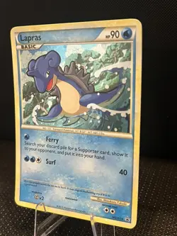 Pokemon TCG Lapras HGSS14 Holo Blackstar Promo HeartGold SoulSilver 2010 LP - Image 3
