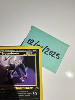 Houndoom 23/75, Neo Discovery, Pokemon TCG, Unlimited 2001, WOTC, Vintage, LP/NM - Image 4