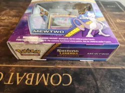 Pokemon TCG Shining Legends Mewtwo Pin Collection New Factory Sealed - Image 2