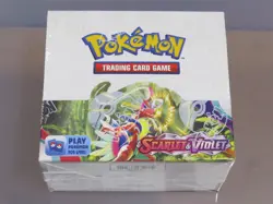 Pokemon TCG Scarlet & Violet Base Set Booster Box Sealed 36 Packs - Image 1