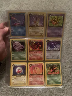 Pokemon 1st Edition Team Rocket NEAR COMPLETE Non-Holo Set - Image 2