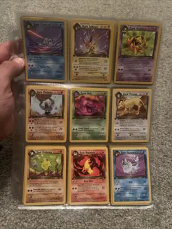 Pokemon 1st Edition Team Rocket NEAR COMPLETE Non-Holo Set - Image 3