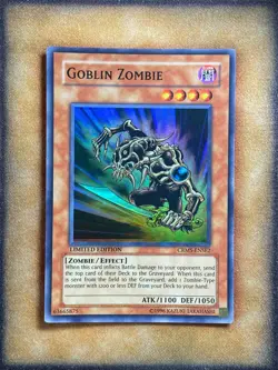 Yugioh Goblin Zombie CRMS-ENSE2 Super Rare Limited Edition NM - Image 1